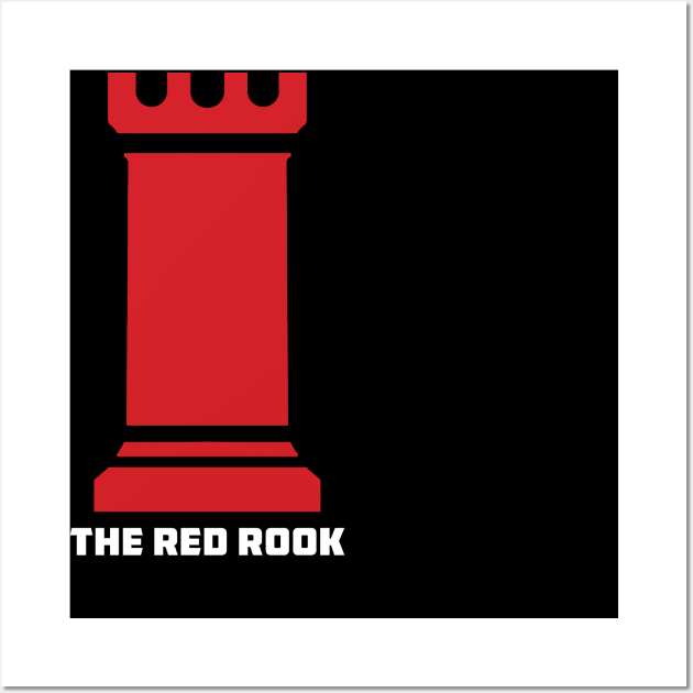 The Red Rook Wall Art by PunTee